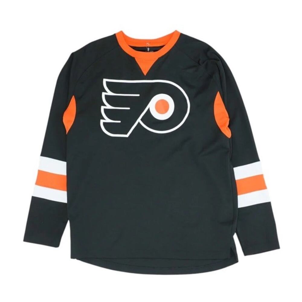 Philadelphia Flyers NHL Authentic Ice Hockey Jersey adidas Black Size Medium